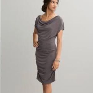 {BR} Monogram Ruched Bodycon Dress